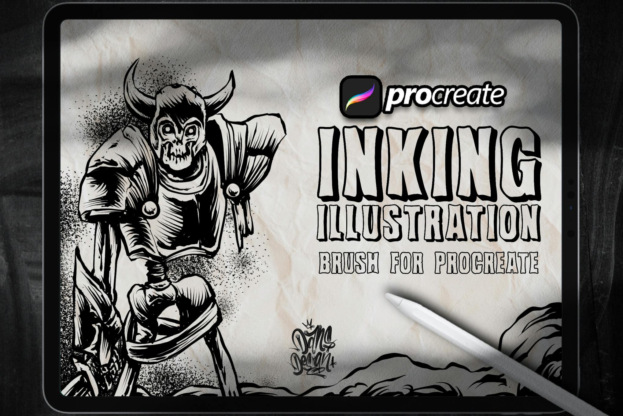 Dansdesign Inking Illustration Brushes