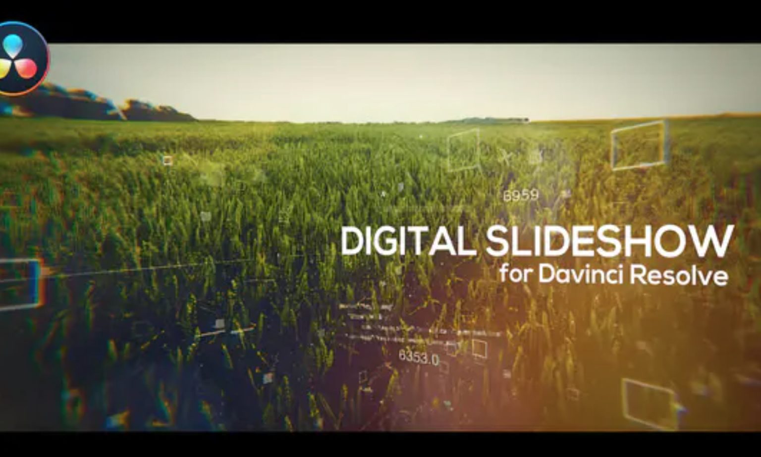 free slideshow template davinci resolve