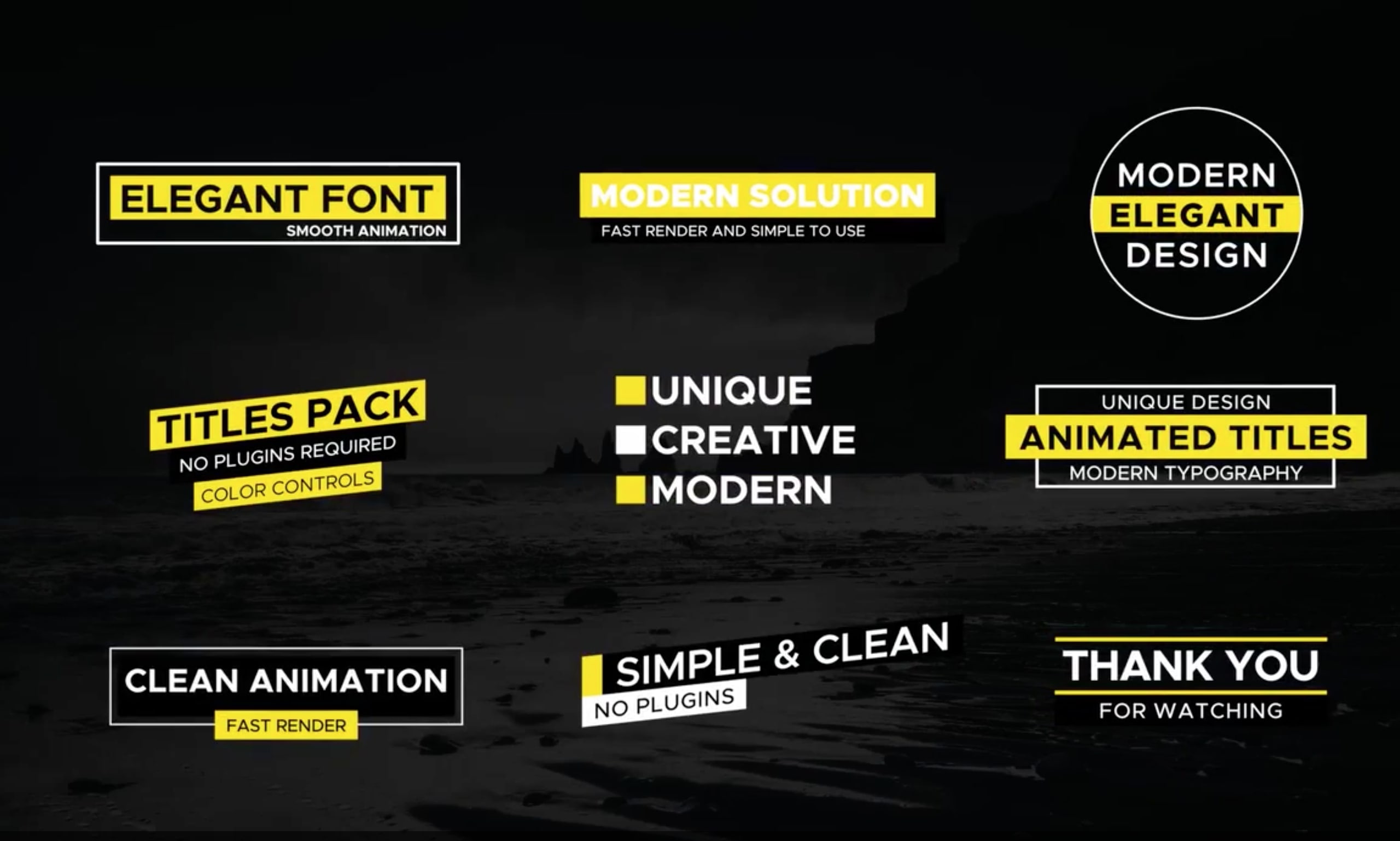 20 Best Davinci Resolve Title Templates Typography Effects 2021 Theme Junkie