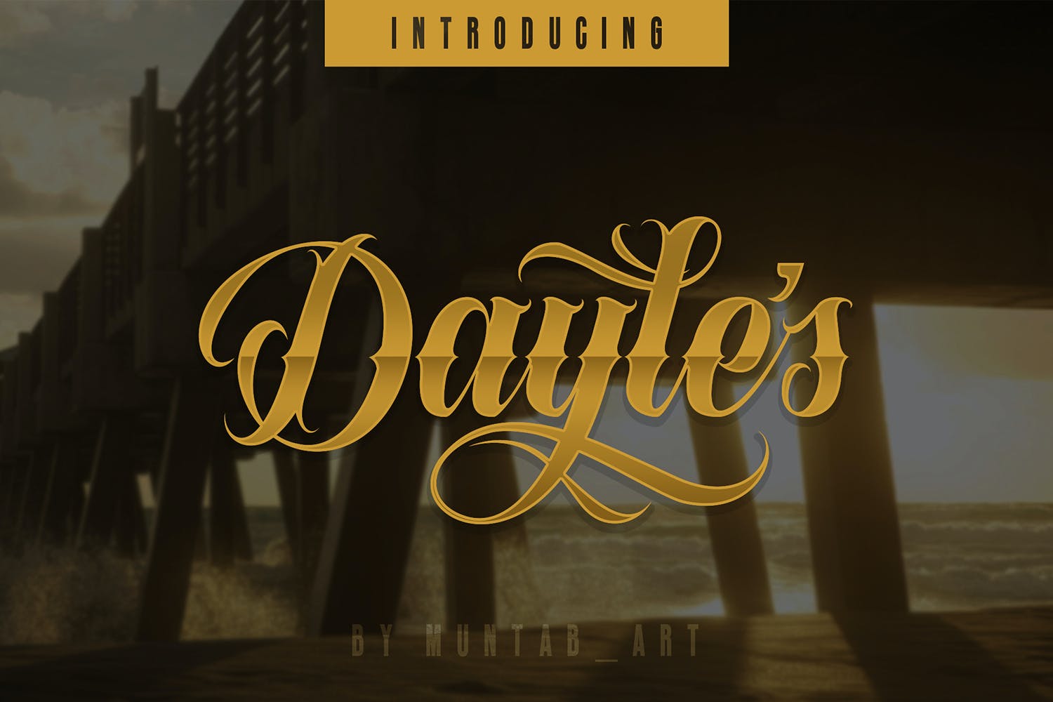 Dayles Calligraphy Script