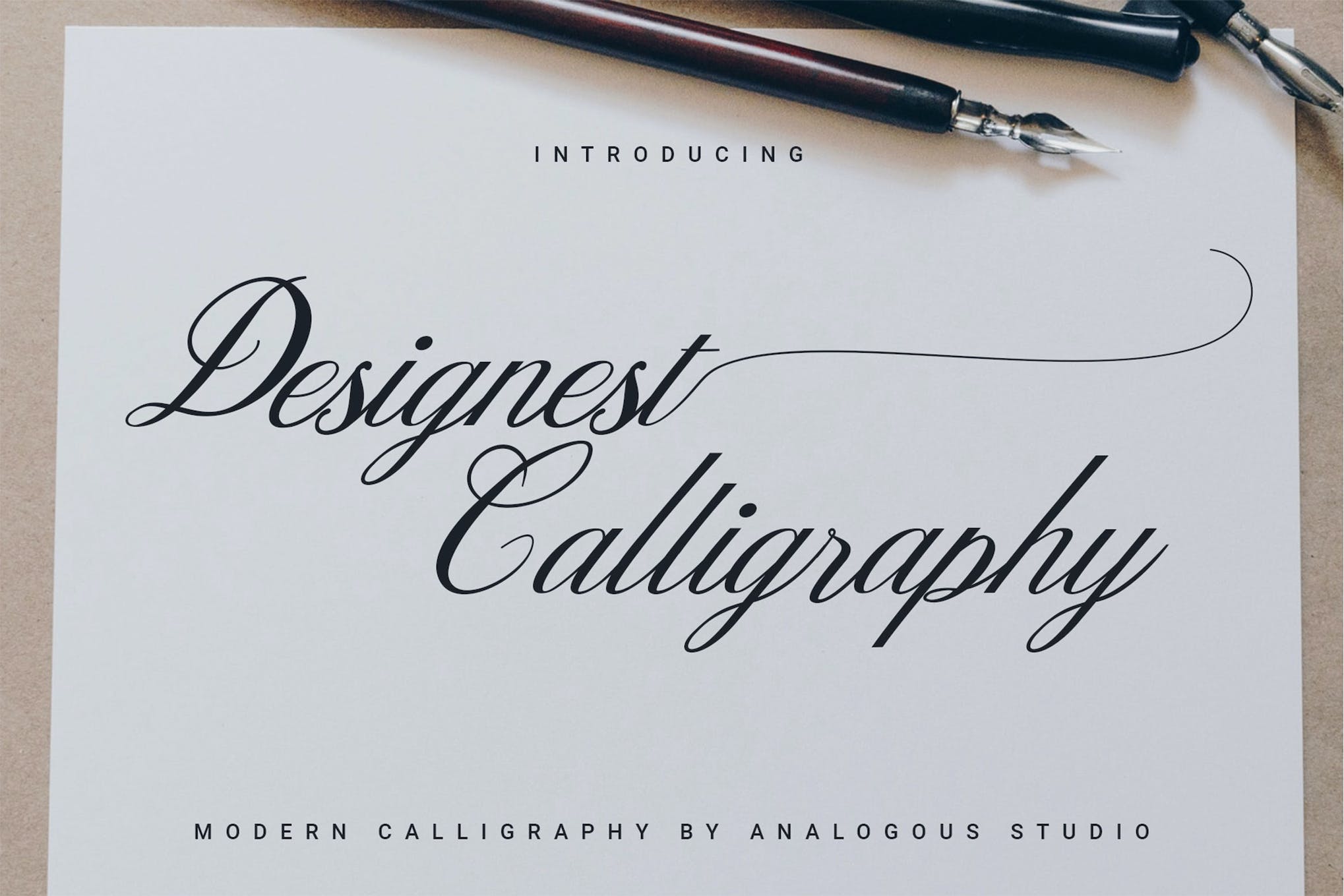 Designest Calligraphy Font