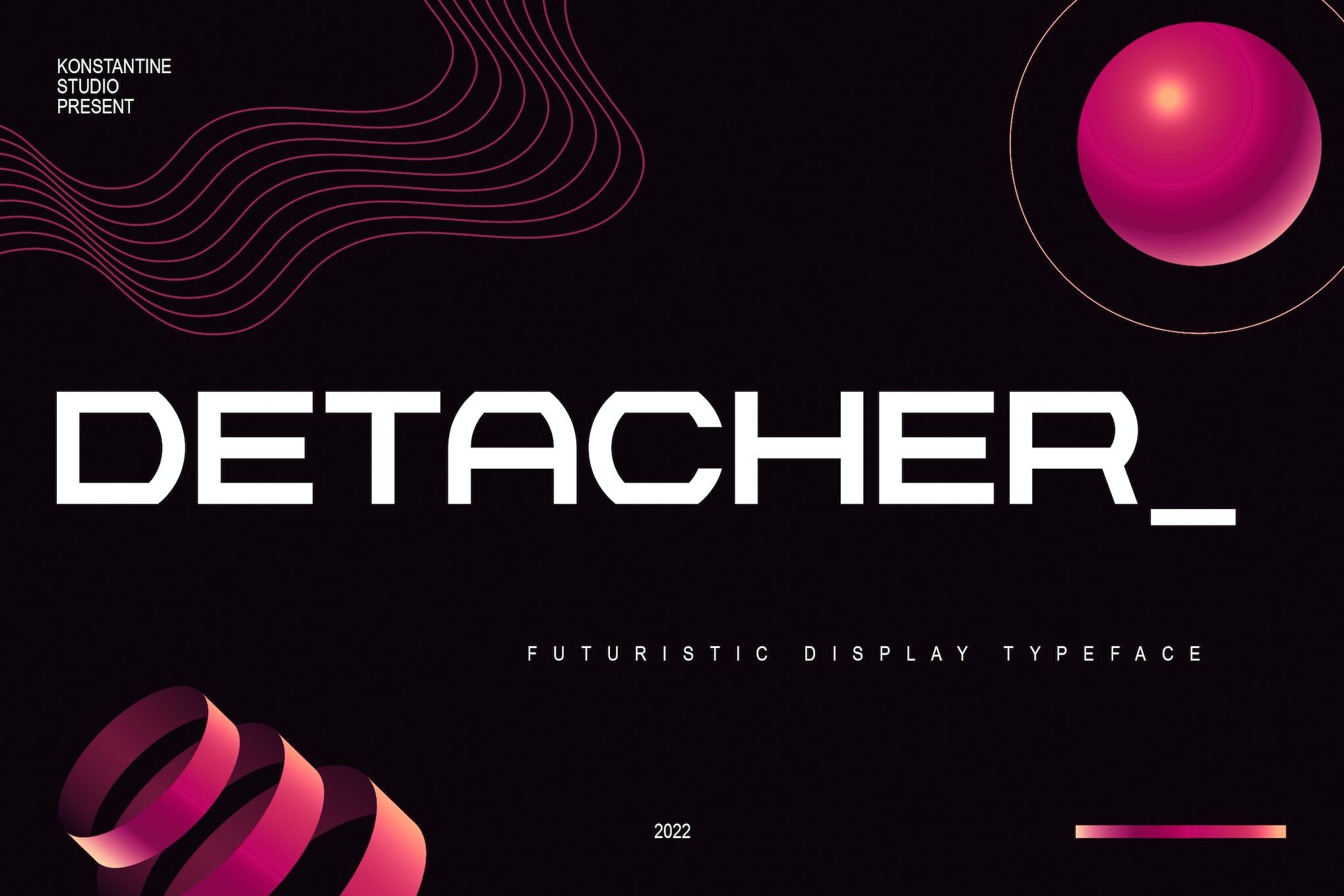 Detacher Futuristic Fonts