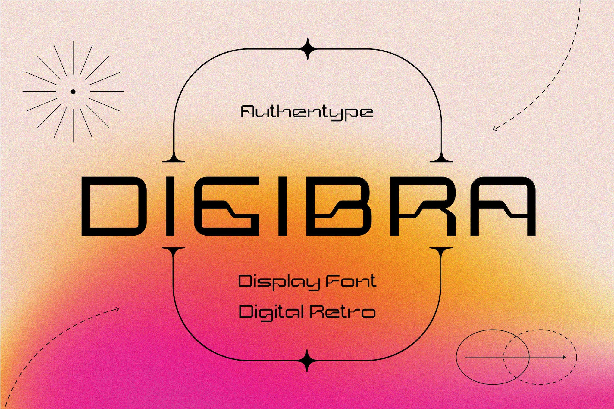 Digibra Retro Digital Font