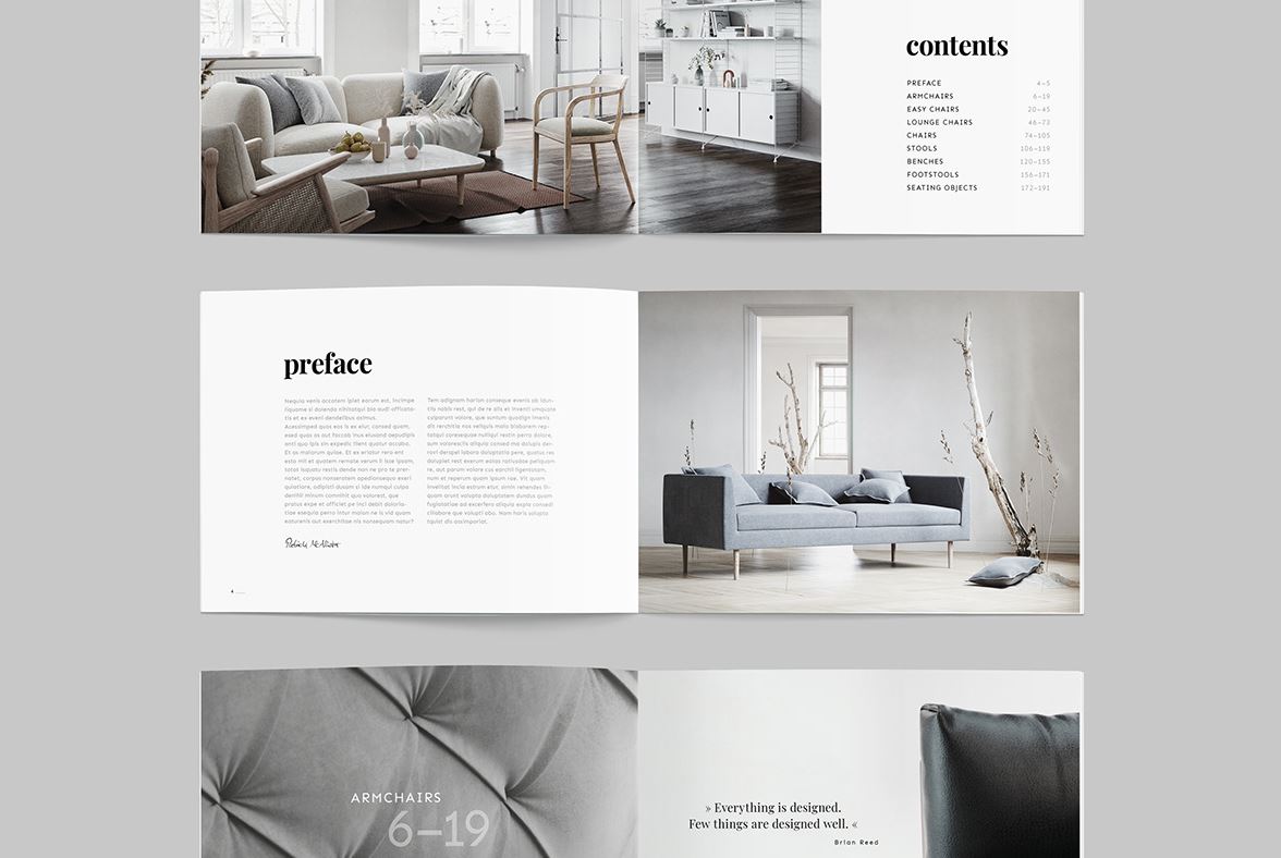 presentation indesign template free