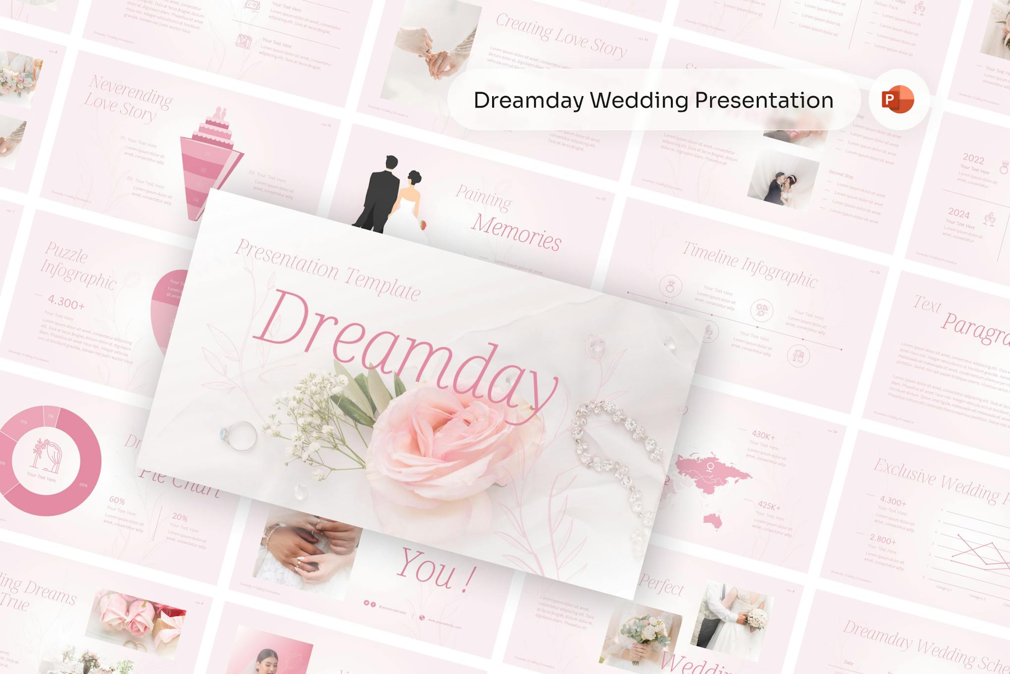 Dreamday - Aesthetic PowerPoint Wedding Presentation