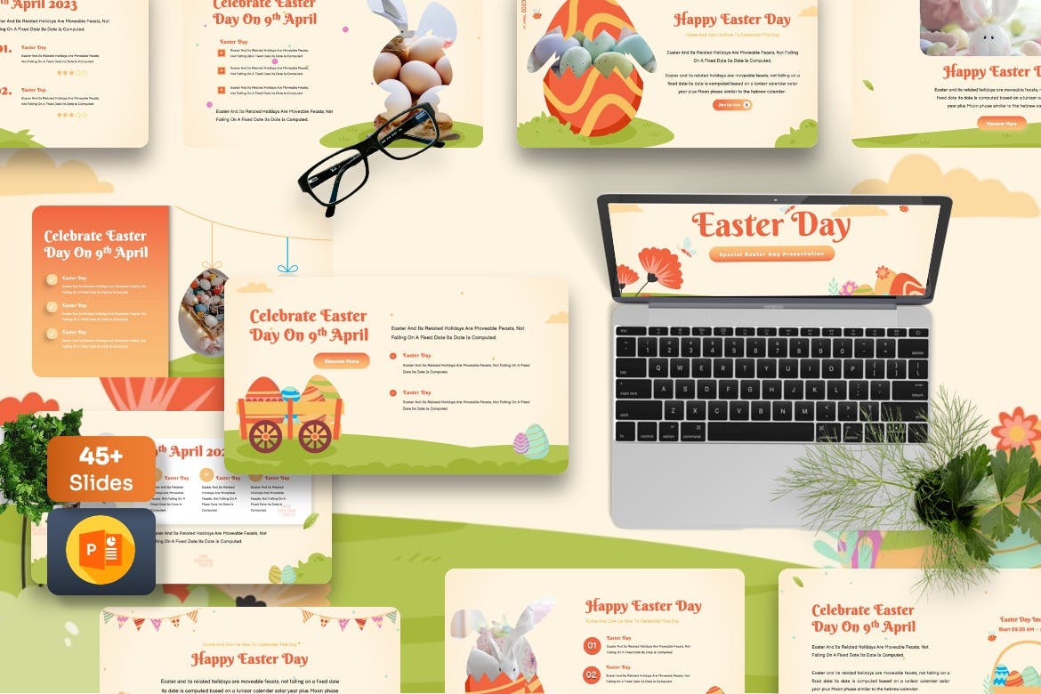 Easter Day - Cute Powerpoint Template