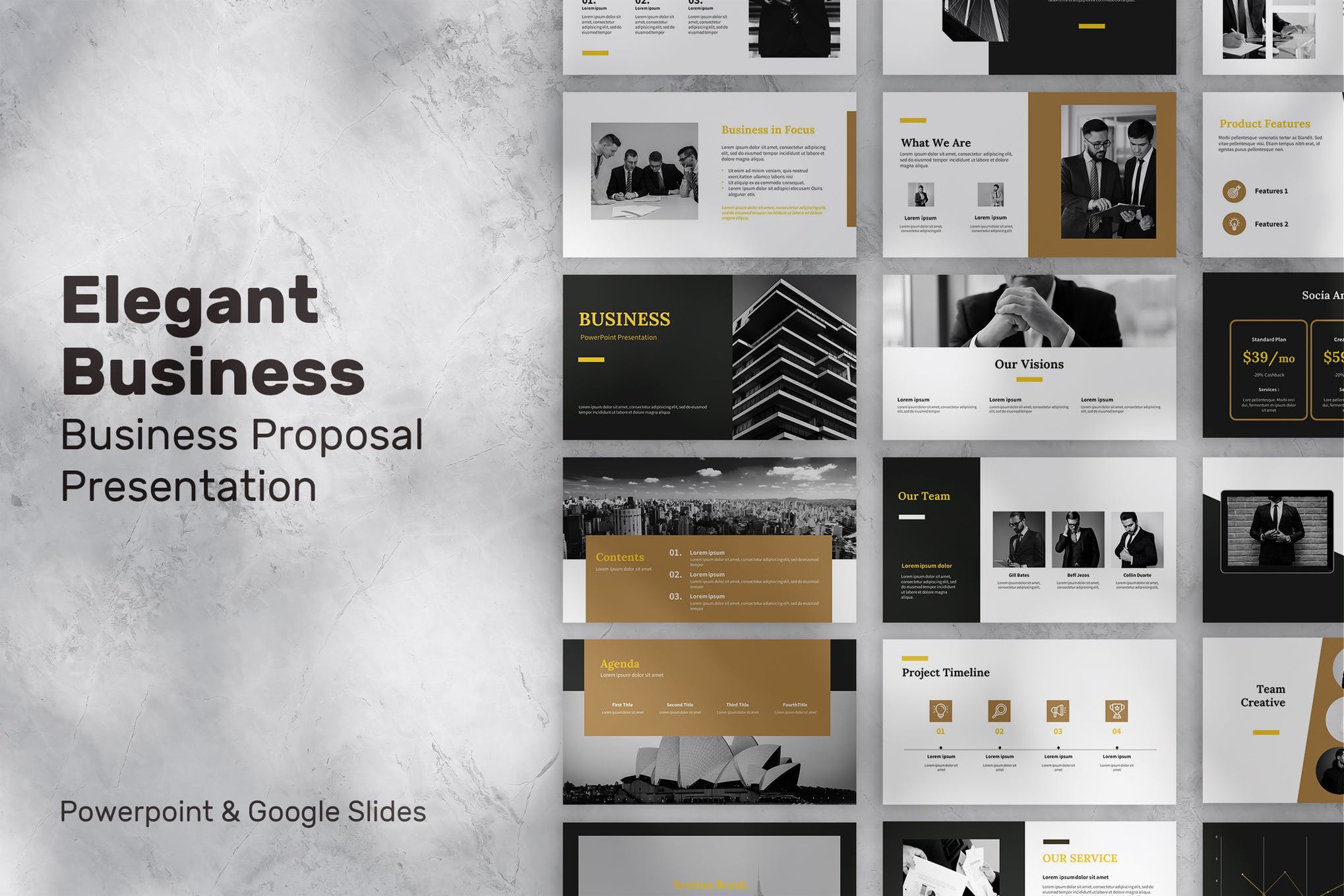 elegant PowerPoint templates