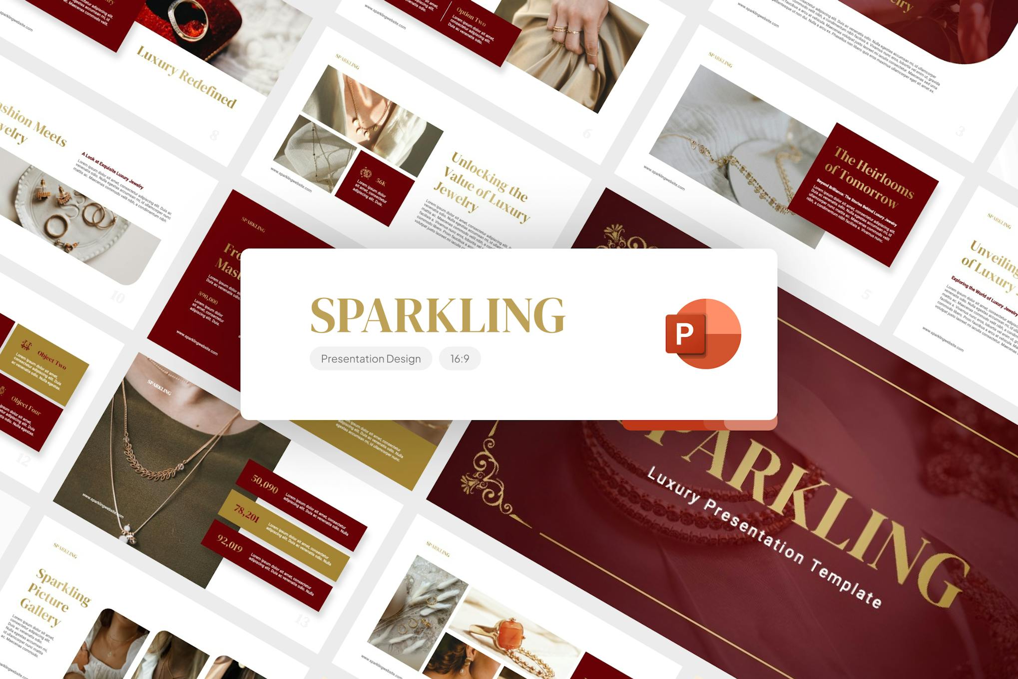 Elegant Luxury Business PowerPoint Template