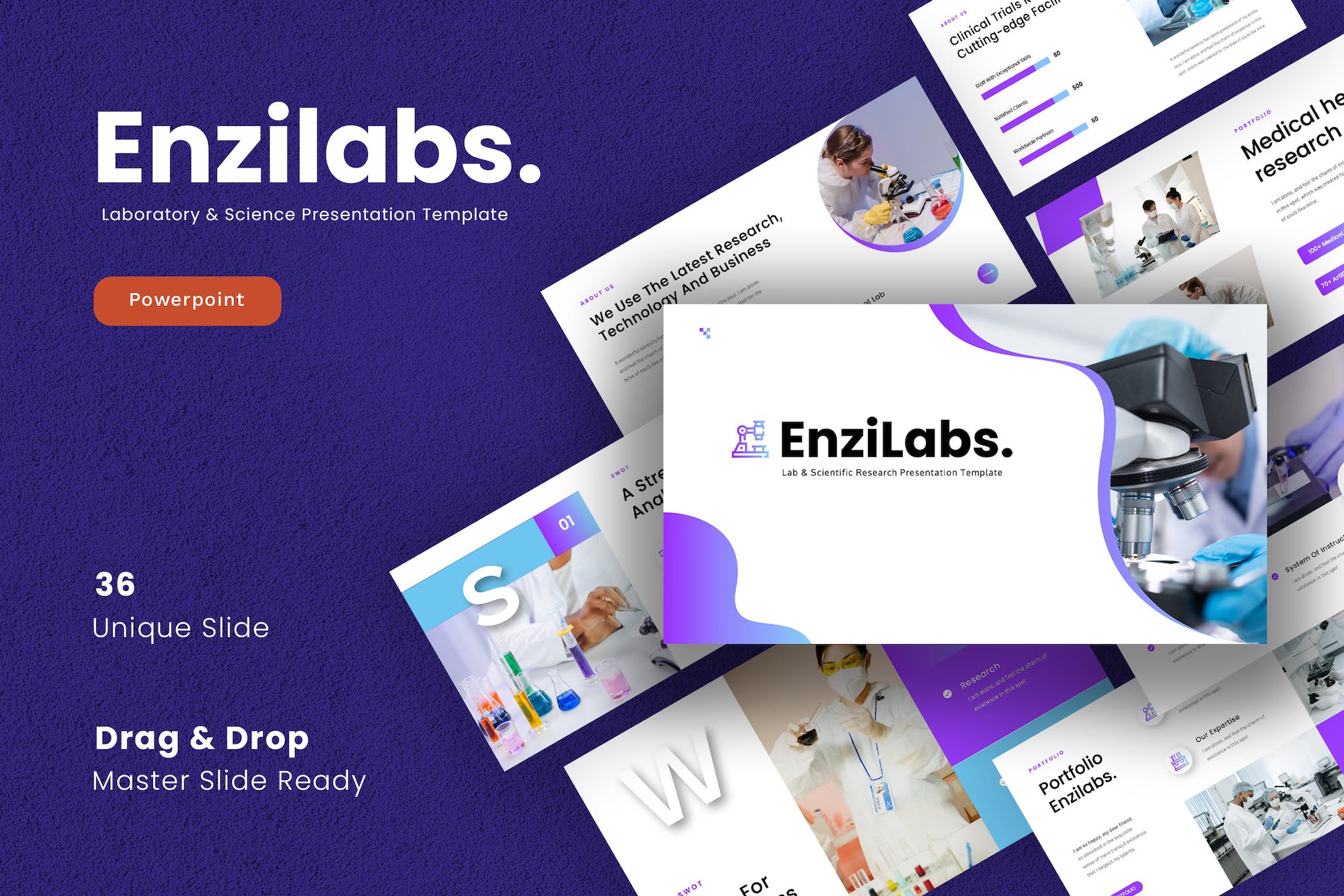 Enzilabs Laboratory Science Research Template