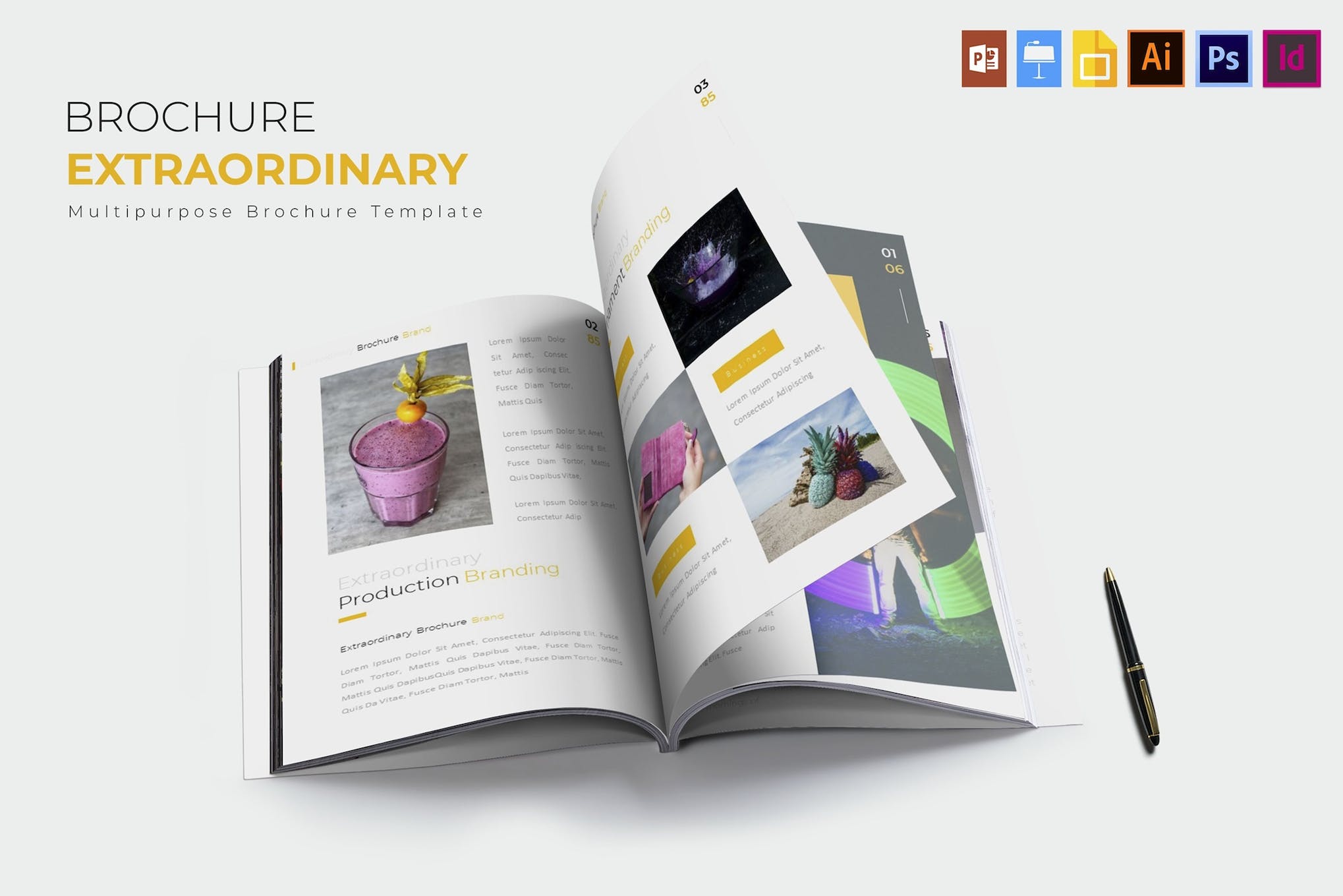 Extraordinary Brochure Template