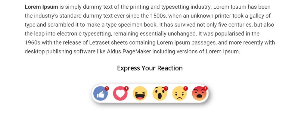 facebook-reaction-wordpress