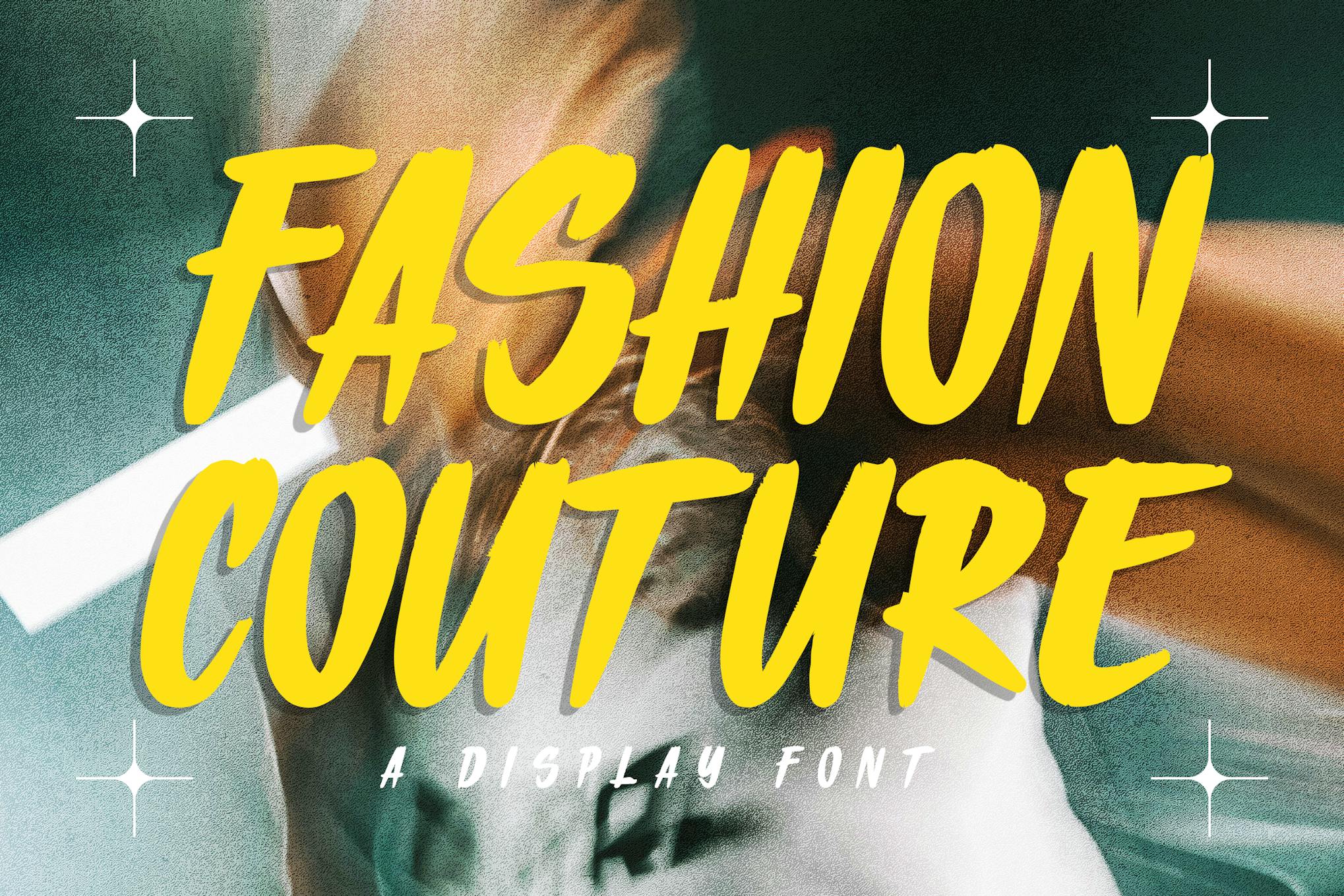 FASHION COUTURE - Modern Font