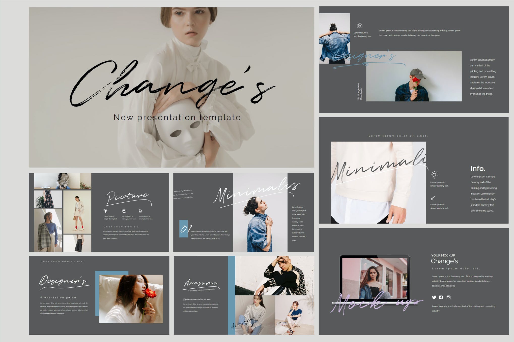 fashion powerpoint template