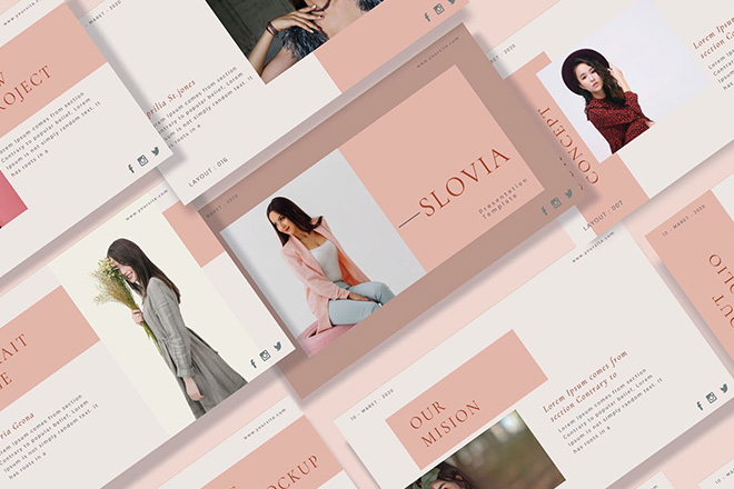 fashion brand presentation powerpoint