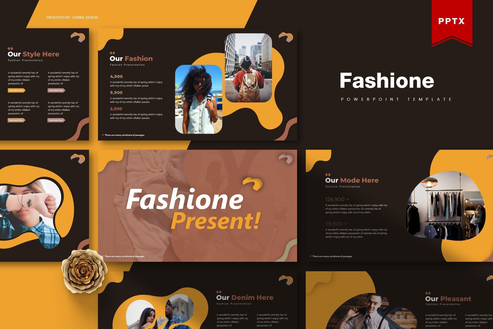 fashion ppt slides