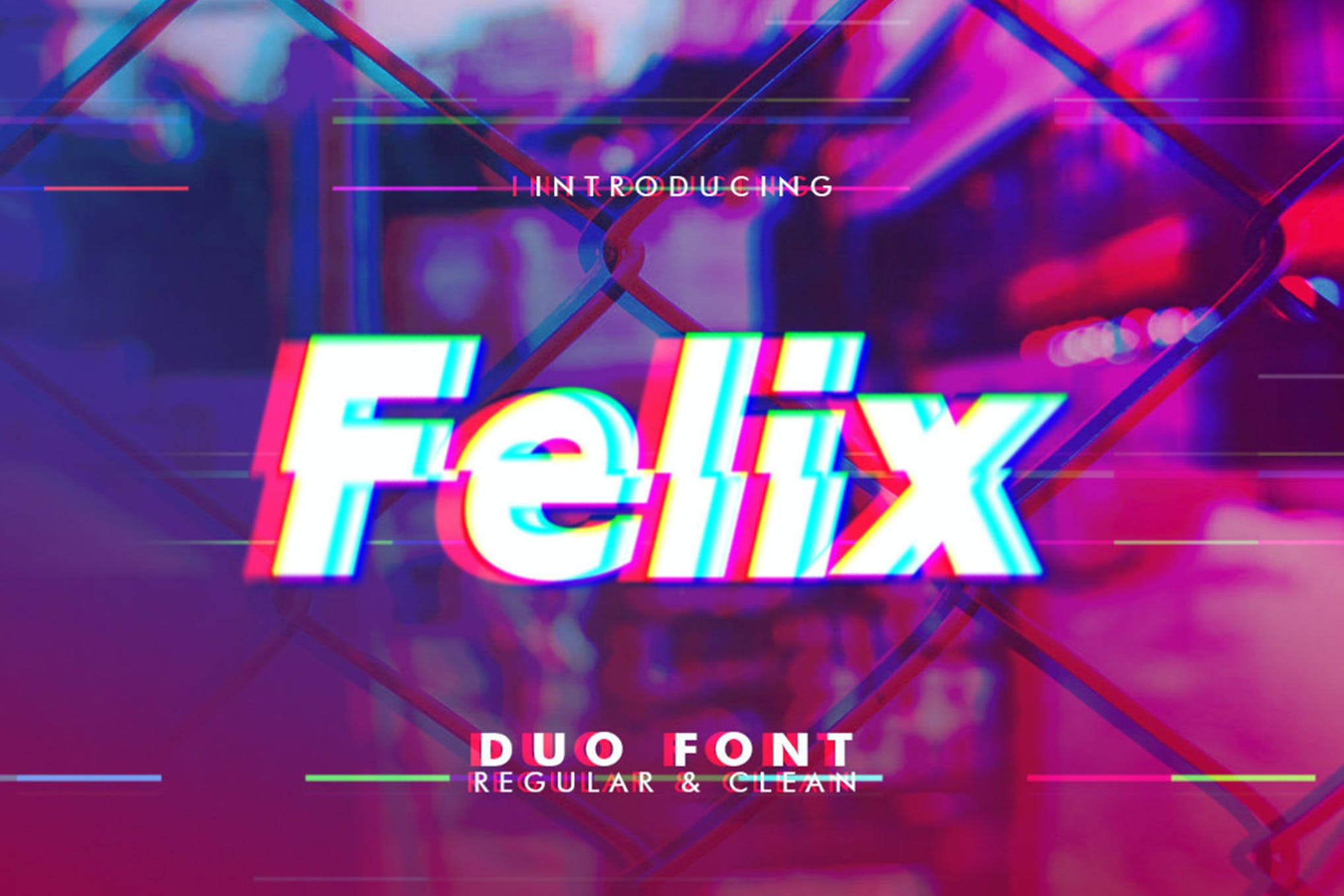Felix Duo Glitch Style