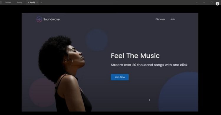 figma website mockup