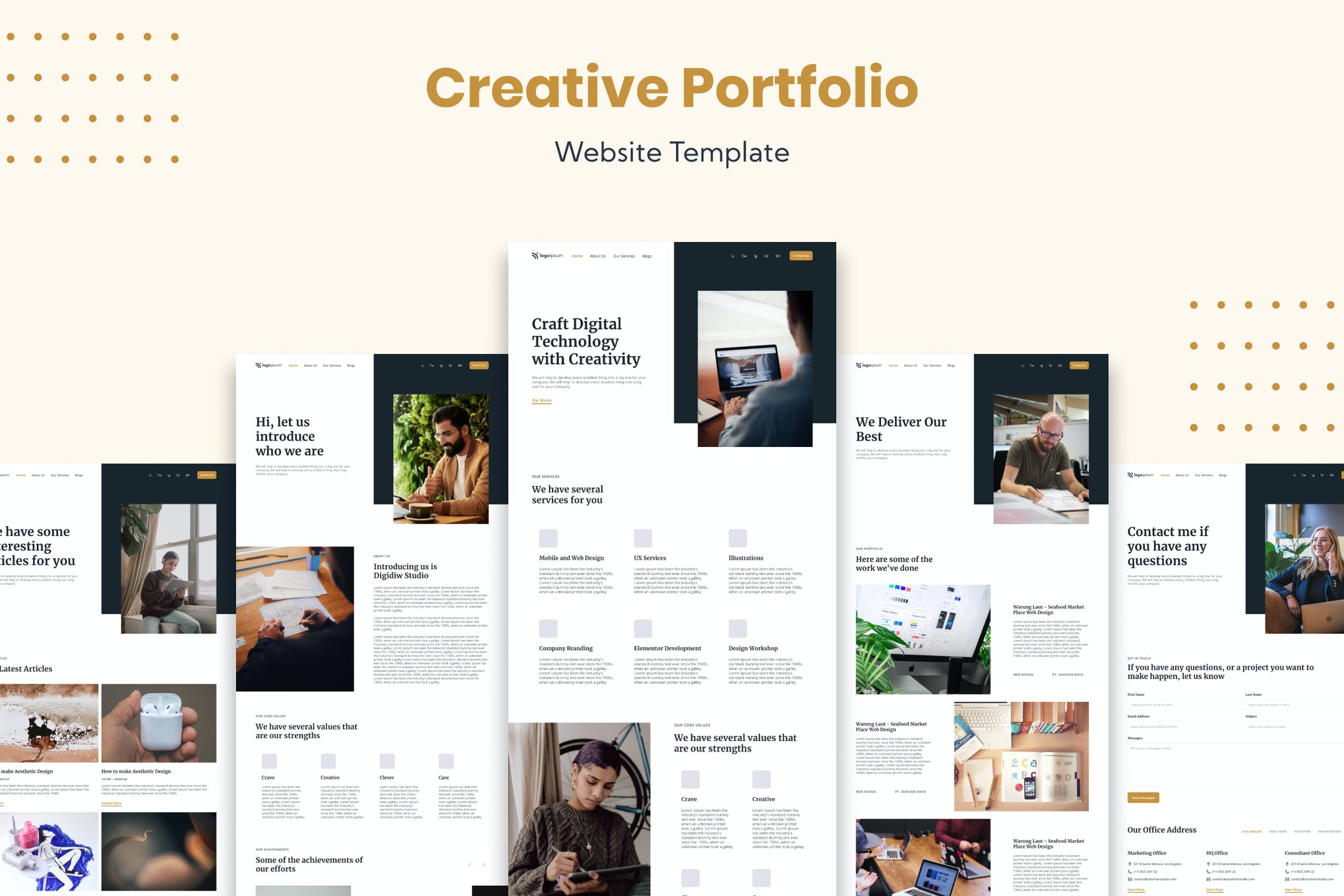 figma portfolio template