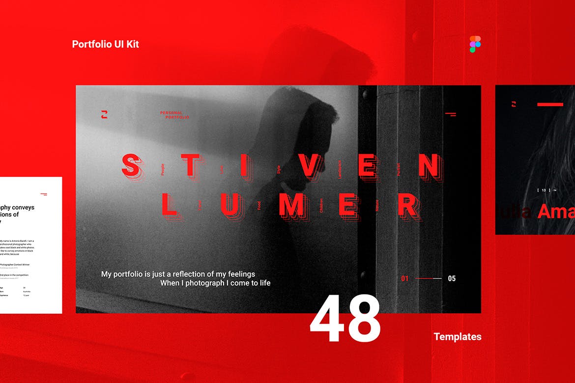 figma portfolio template