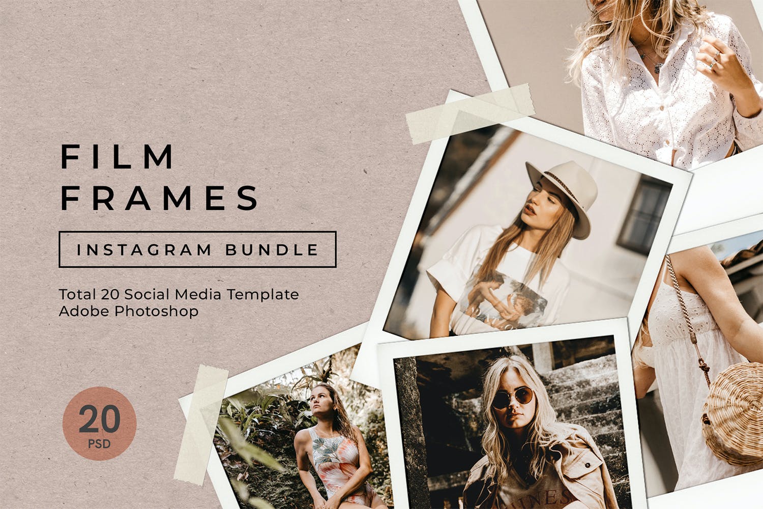 Film Frames Instagram Social Media Template