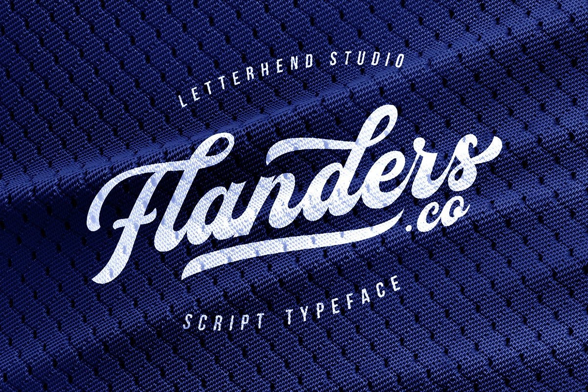 Flanders Script Typeface