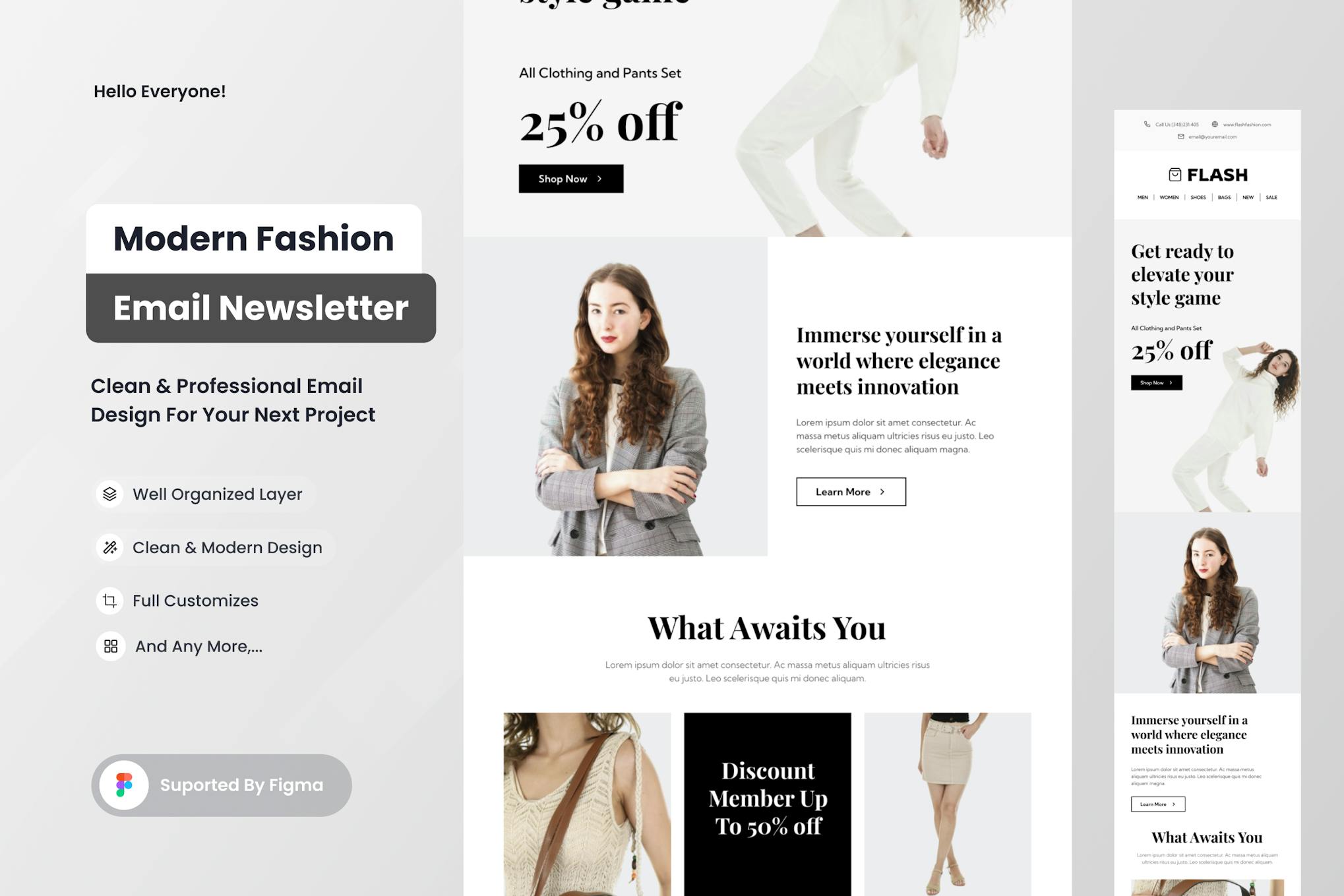 Flash - Fashion Email Newsletter