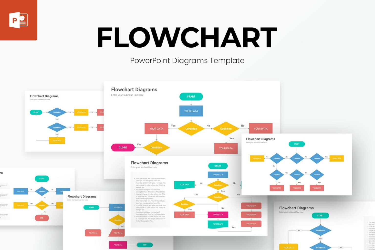 20+ Best PowerPoint Flowchart Templates - Theme Junkie
