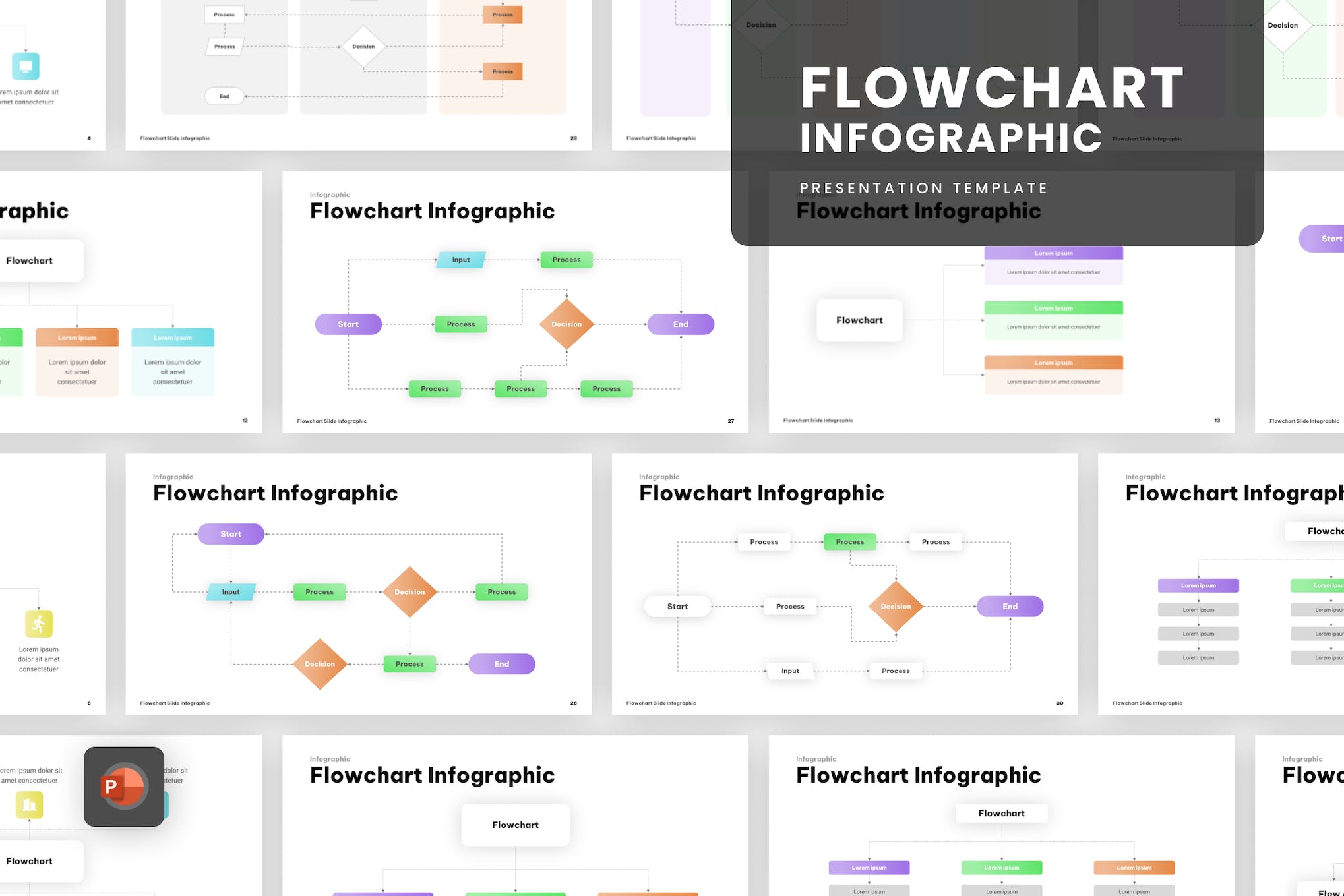 Flowchart PPT Template