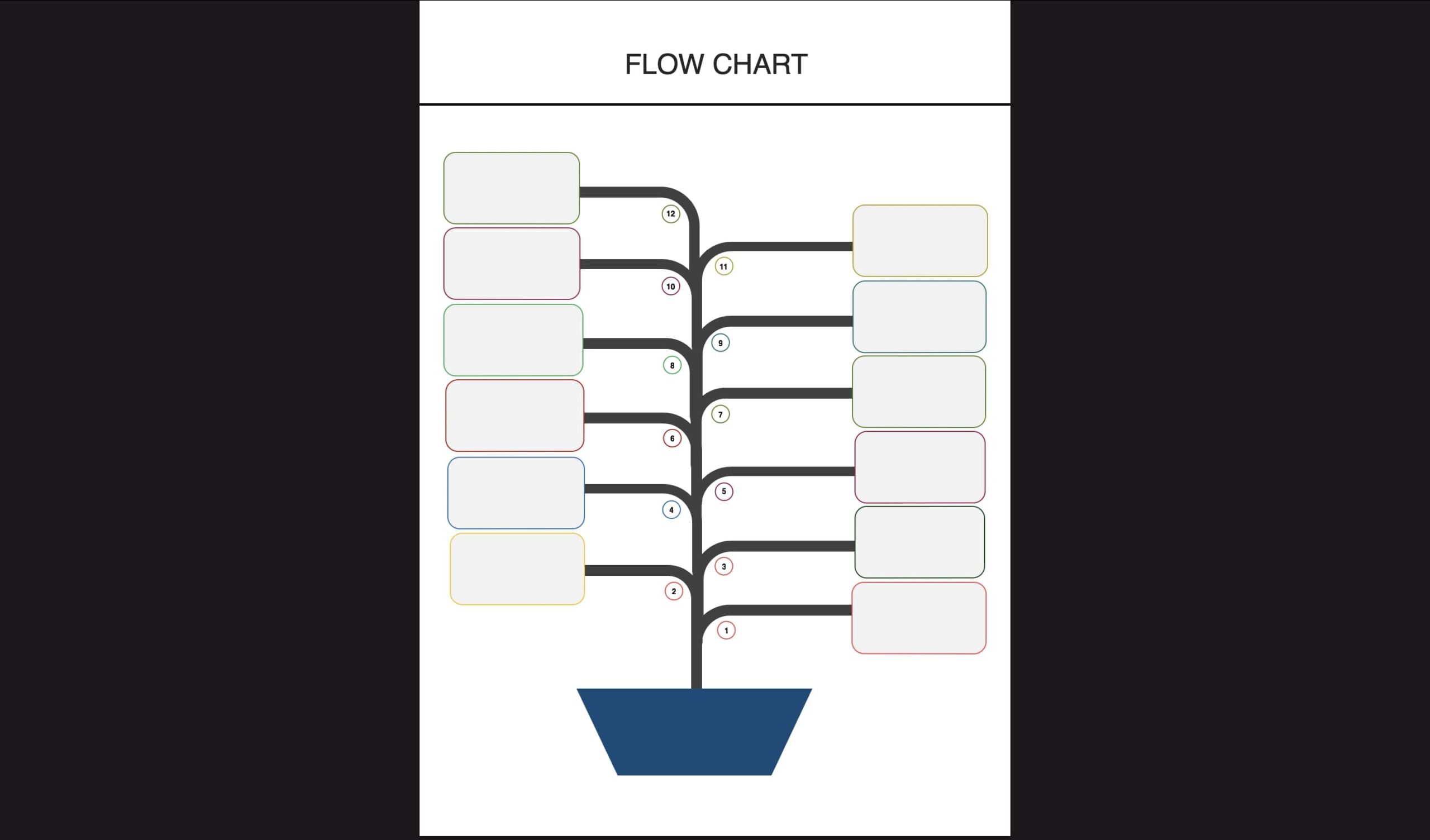 Microsoft Word Process Flow Chart Template
