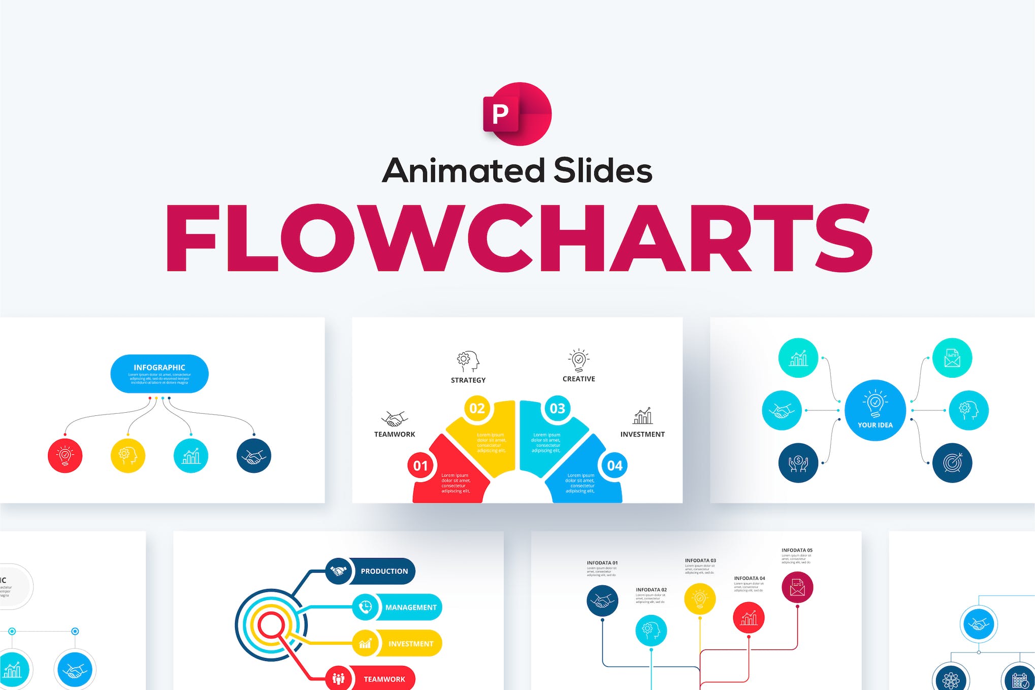 Flowcharts Animated PowerPoint Presentation