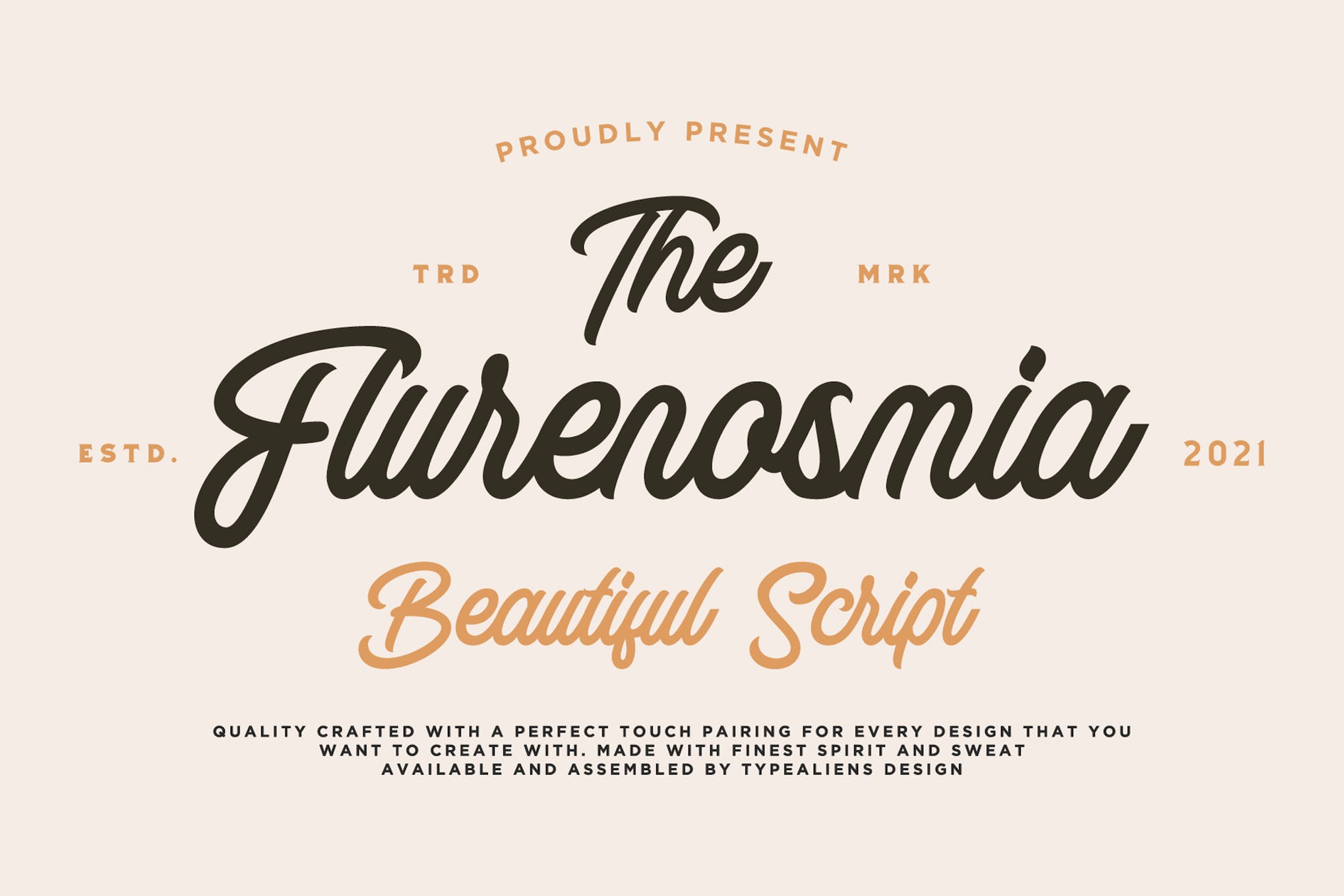 Flurenosmia Delicate Typeface