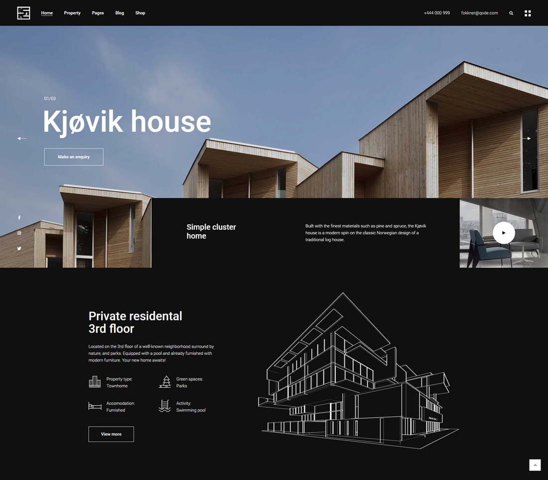 fokkner wp theme