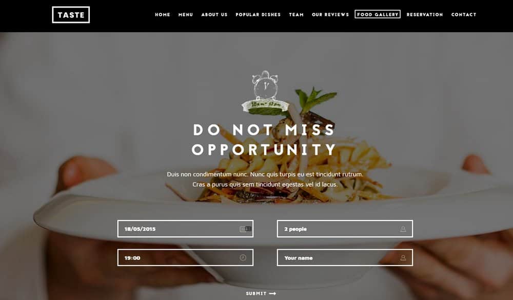 food-website-booking