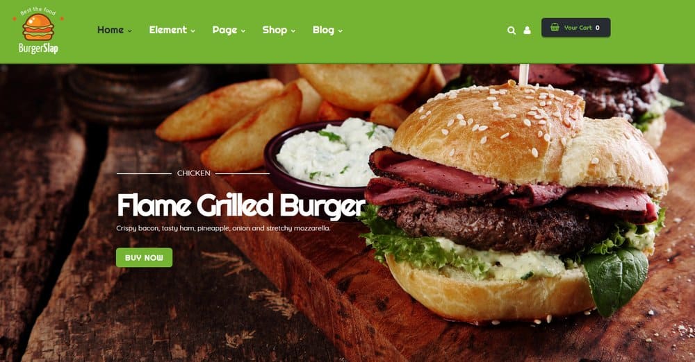 food-website-homepage