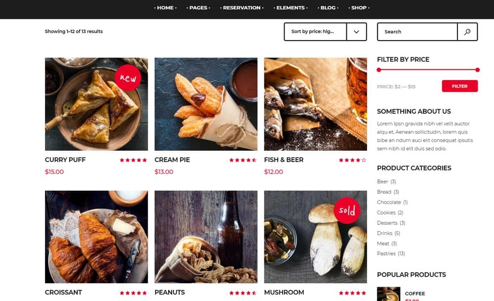 food-website-shop