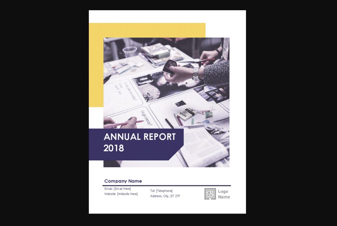 annual report template free download annual report template free download