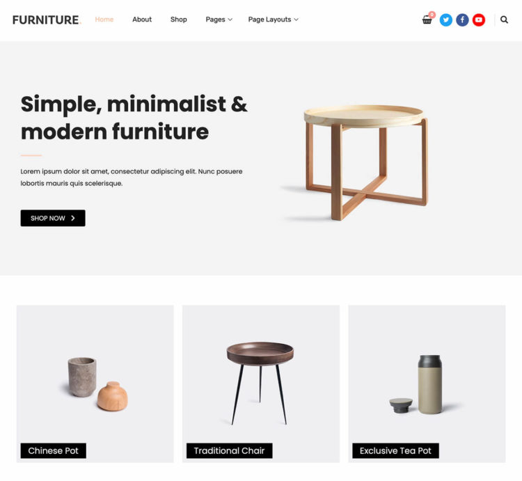 45+ Best Furniture WordPress Themes 2024 (Free & Premium) Theme Junkie