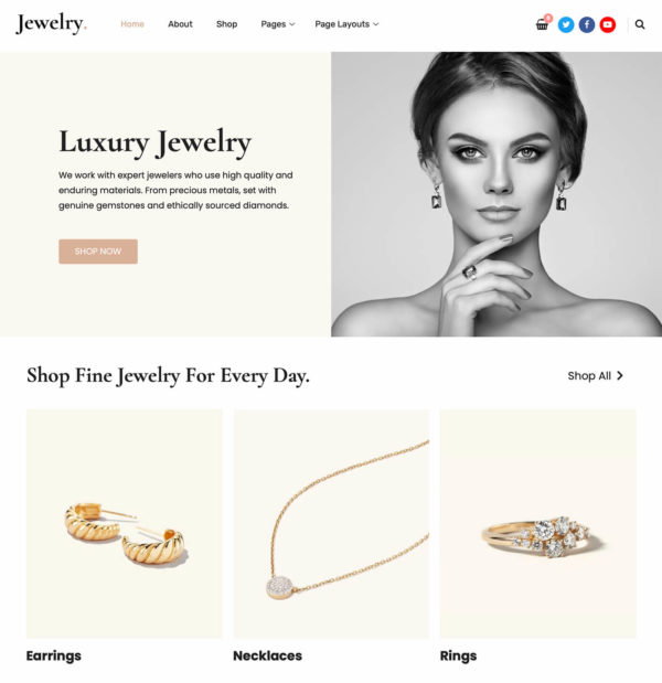 30+ Best Jewelry WordPress Themes 2024 (Free & Premium) Theme Junkie