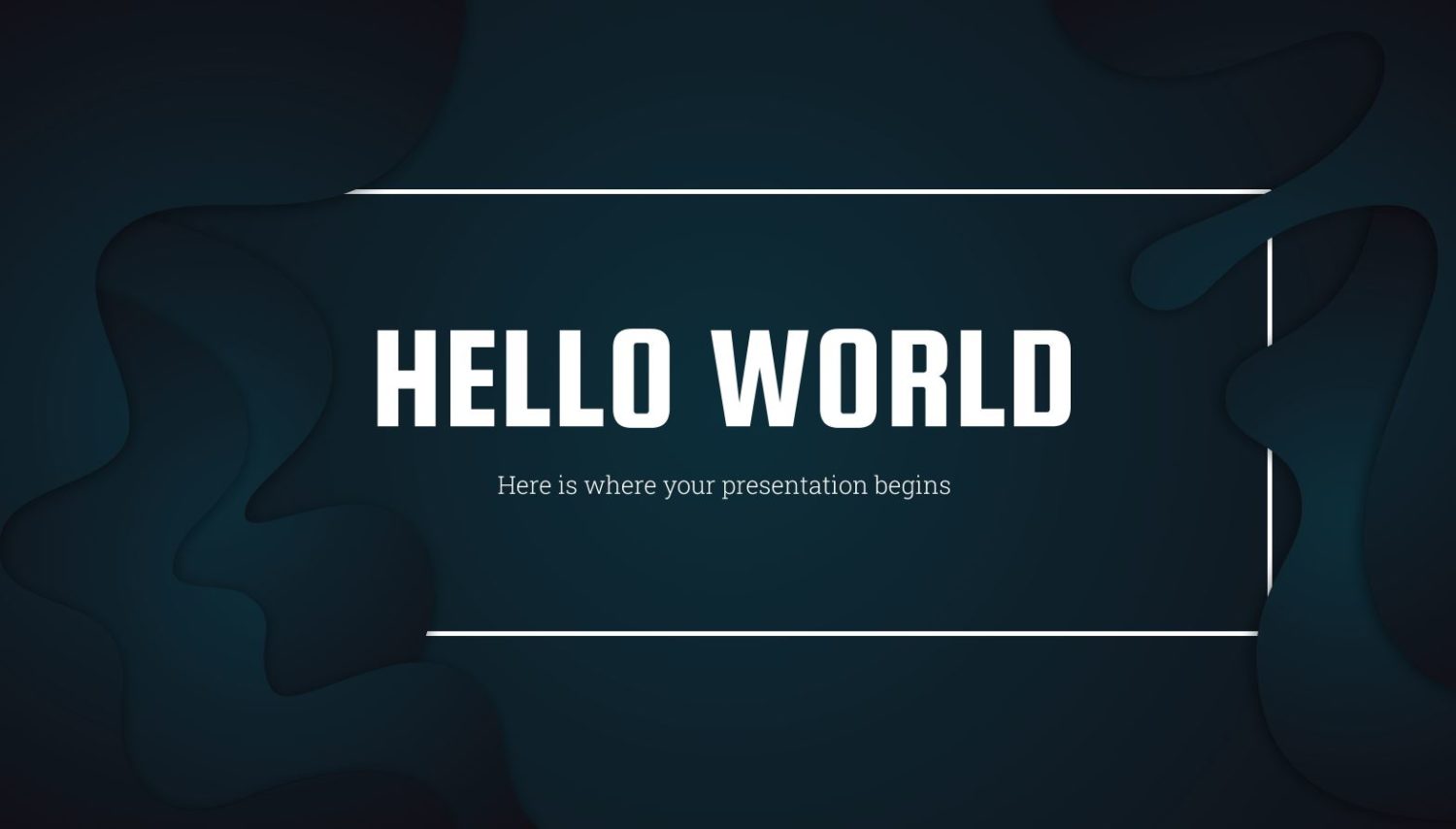 powerpoint presentation deck template