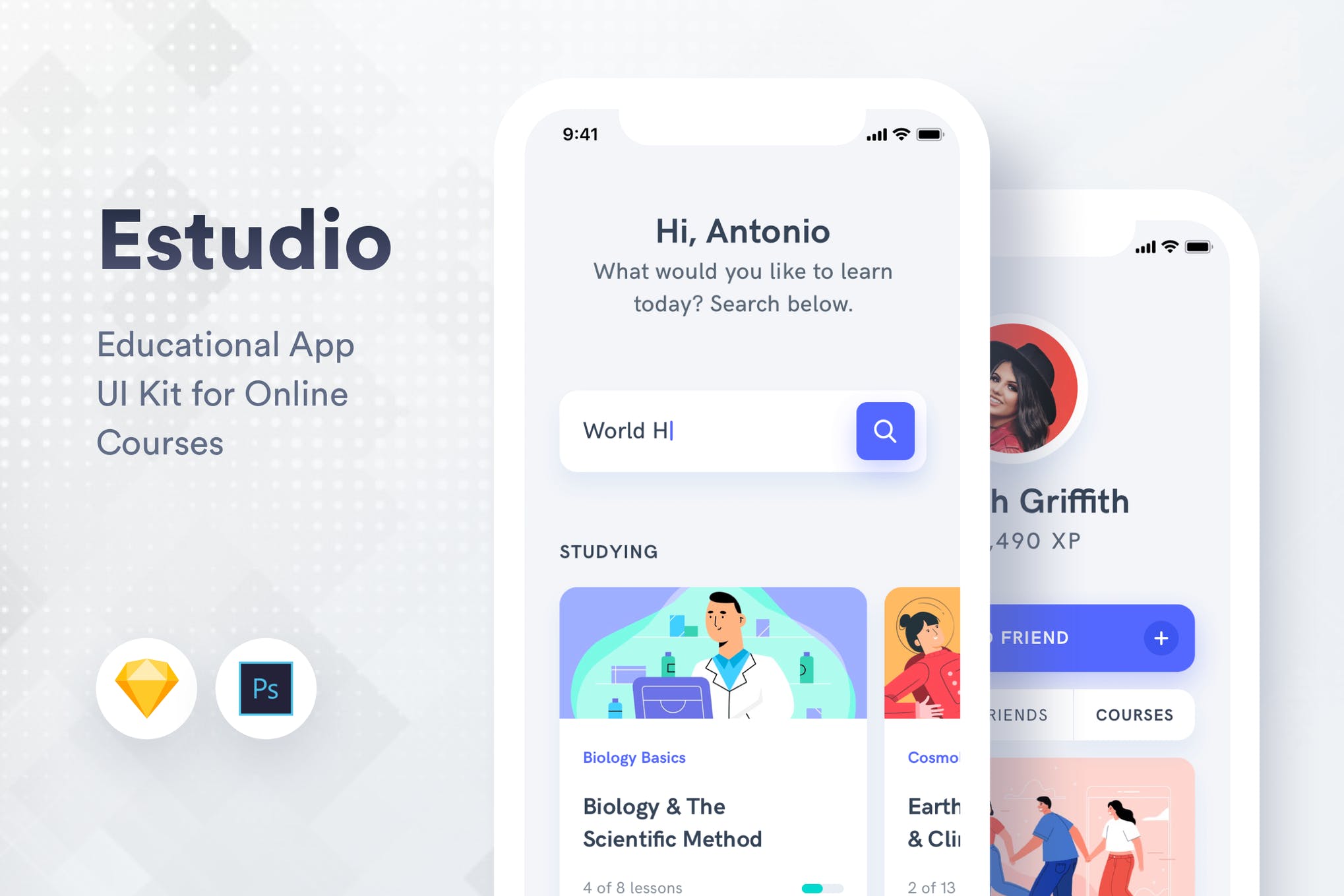 Mobile App Landing Page Sketch freebie - Download free resource for Sketch  - Sketch App Sources