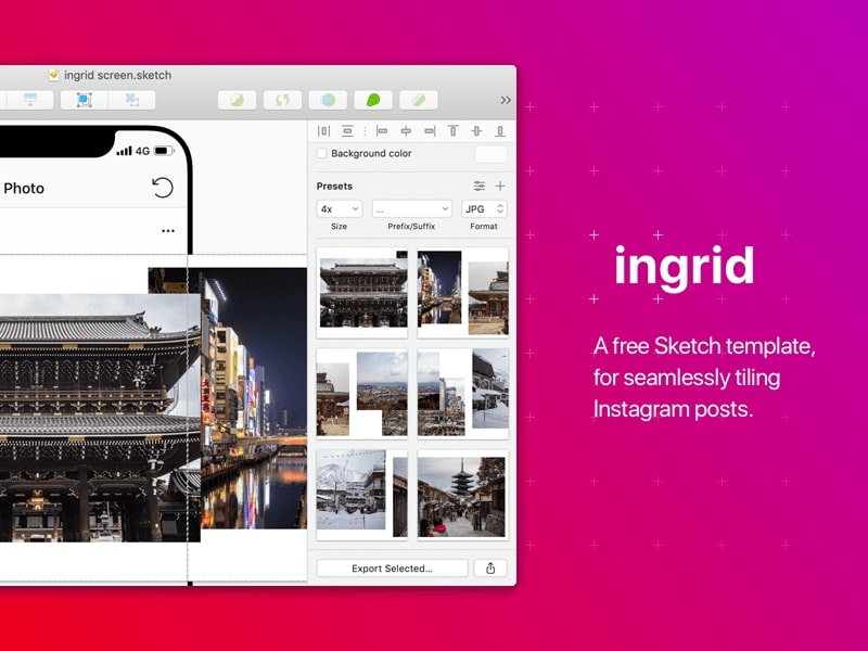 Free Instagram Mockup 2020 (PSD, Sketch, Figma)