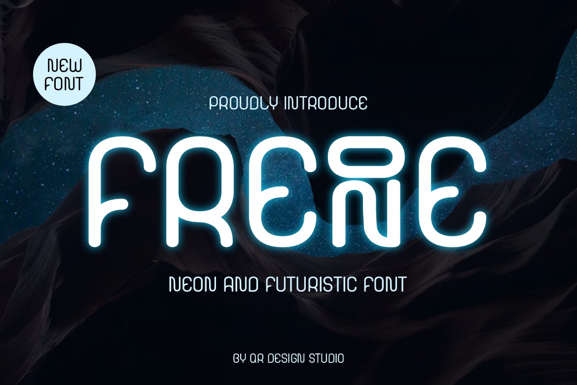 Freone Neon Typeface