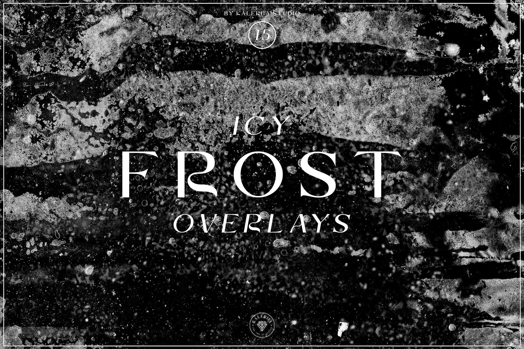 Frost Overlays for Photoshop