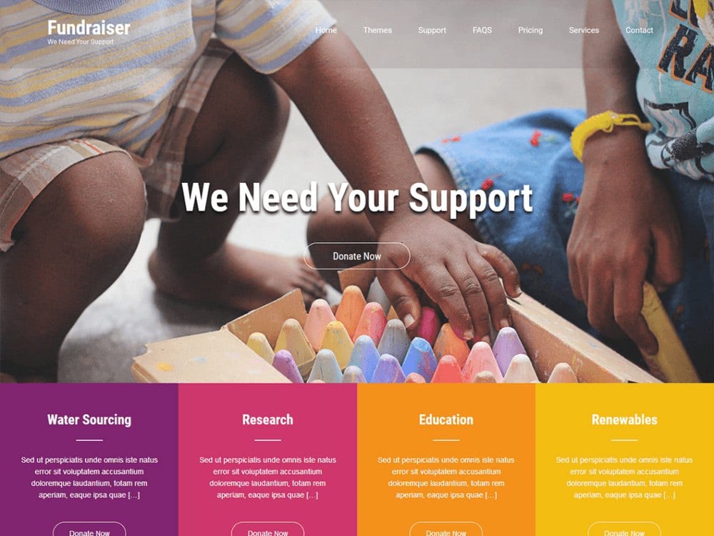 fundraiser-Free-Church-WordPress-Theme