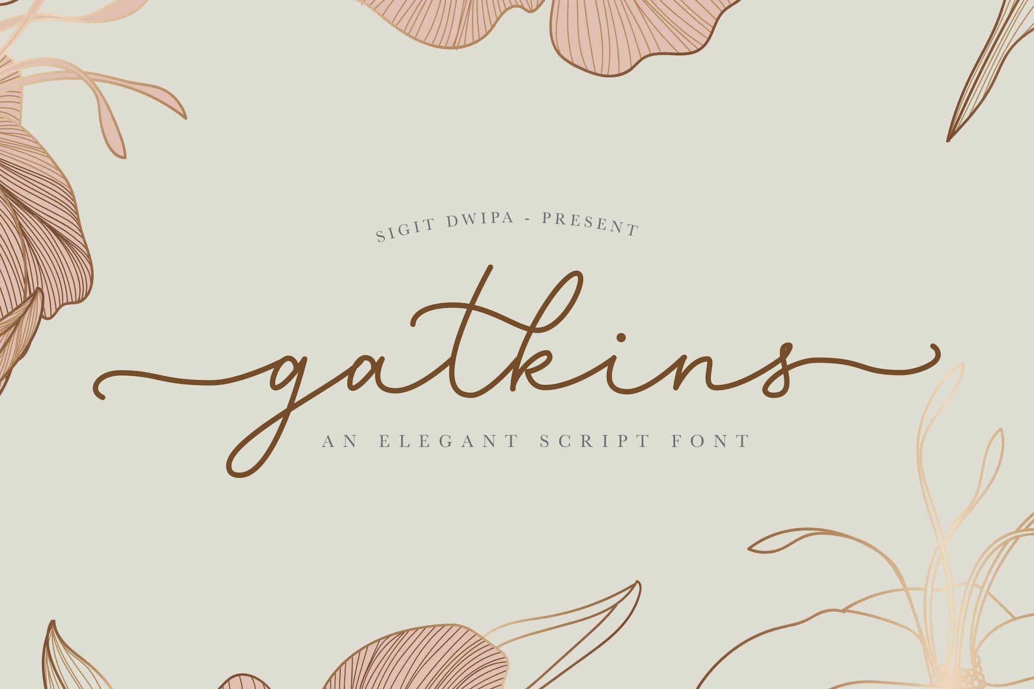 Gatkins Professional Font