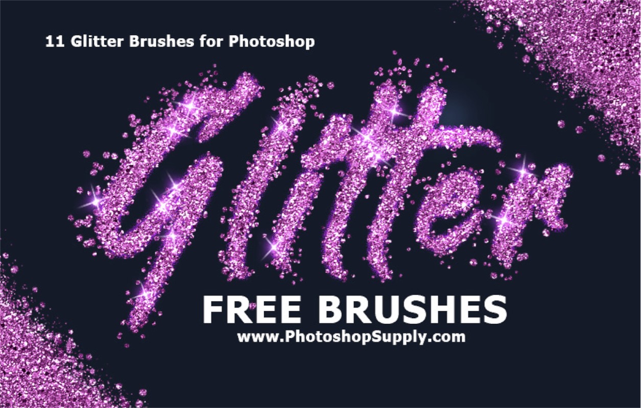 glitter photoshop effect