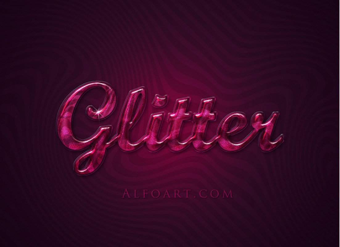 glossy effect photoshop