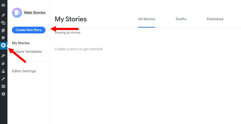 google web stories create 1