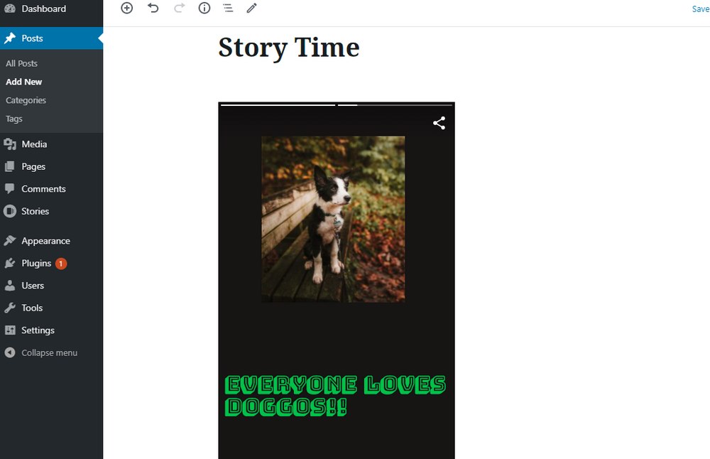 google web stories embed 3