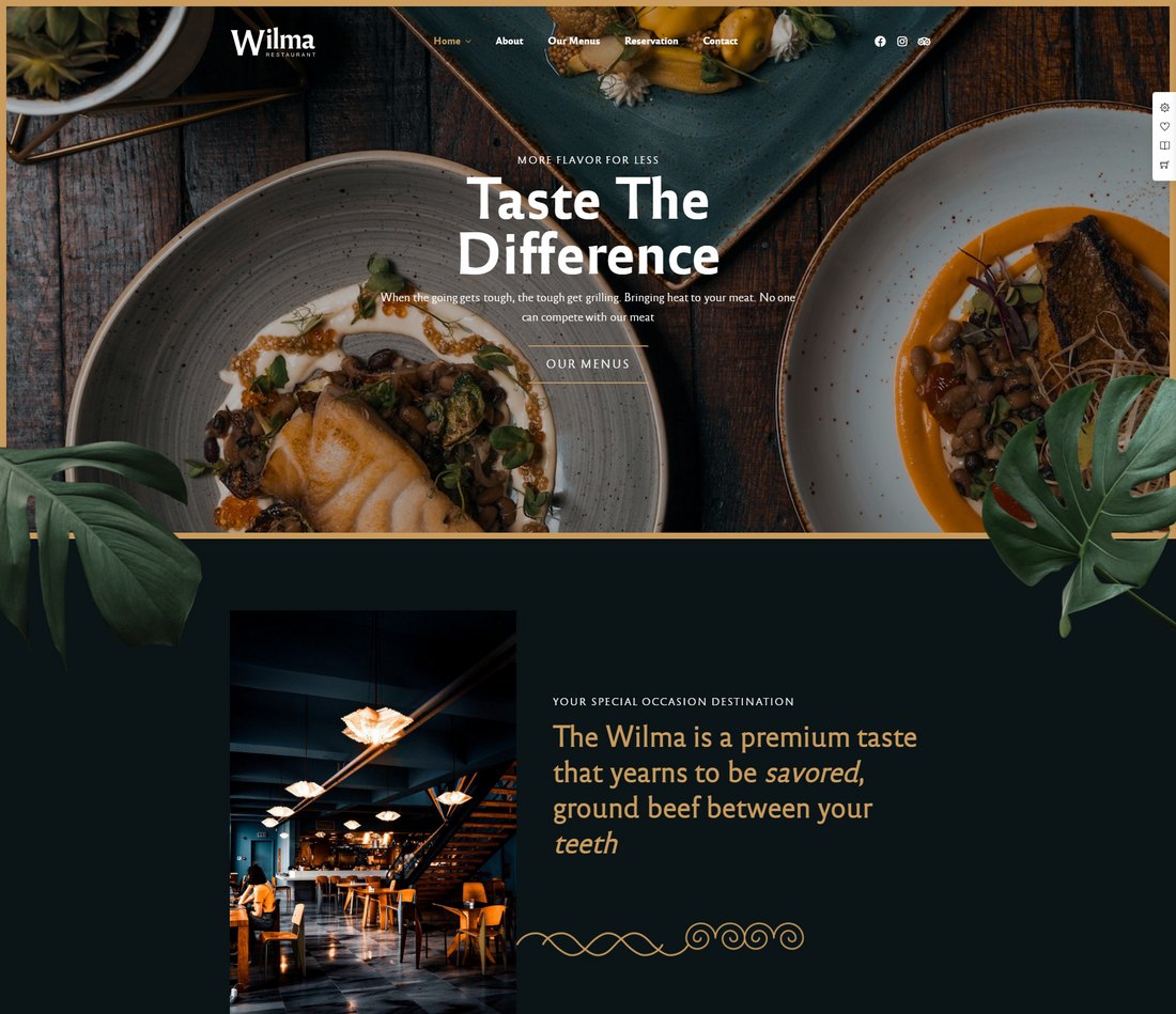 grand restaurant wp theme